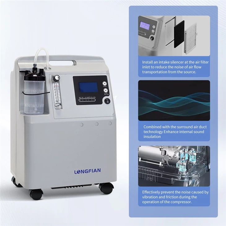 5L Super Durable Medical Grade Home Care Oxygen Concentrator Oxygen Therapy