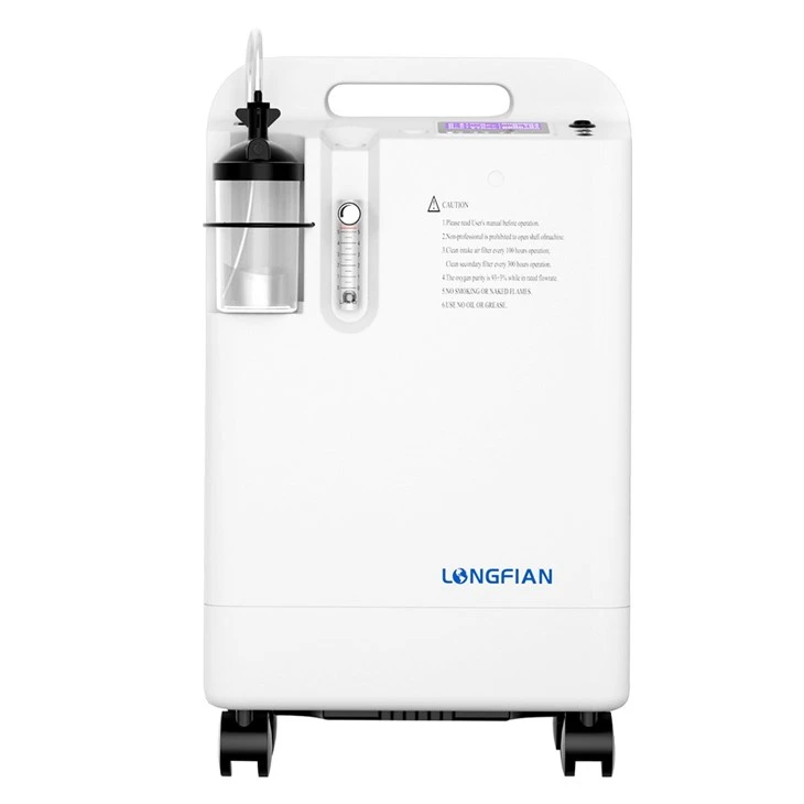 Portable 5L Oxygen Concentrator CE JAY-5BW Adjustable Medical Oxygen Concentrator