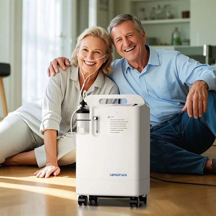 Portable 5L Oxygen Concentrator CE JAY-5BW Adjustable Medical Oxygen Concentrator