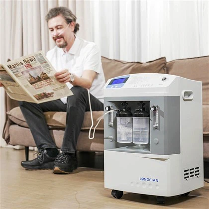 Máy tập trung oxy 10L dòng kép cố định